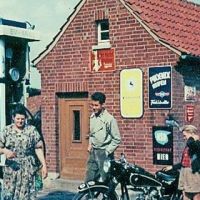 1956 tankstelle und wartehauschen gross dungen